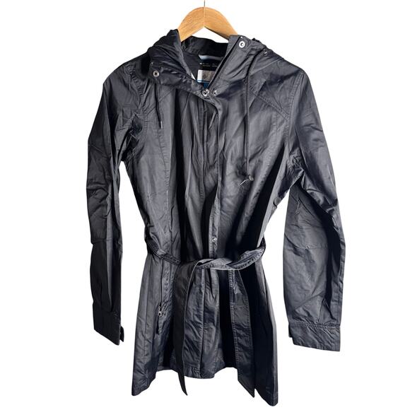 Columbia Pardon My Trench Rain Jacket Black Size M - Picture 3 of 5